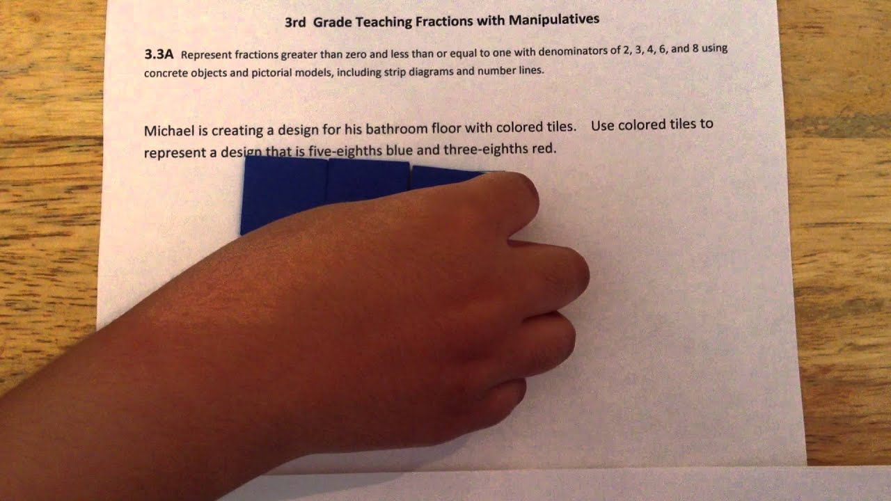 Teaching Fractions With Manipulatives Teaching Fractions With Manipulatives