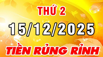 Tử Vi Thứ 2 Ngày 15/12/2025 Được Thần Tài Nâng Đỡ 3 Con Giáp Trúng Lộc Bất Ngờ Tiền Vào Đầy Túi