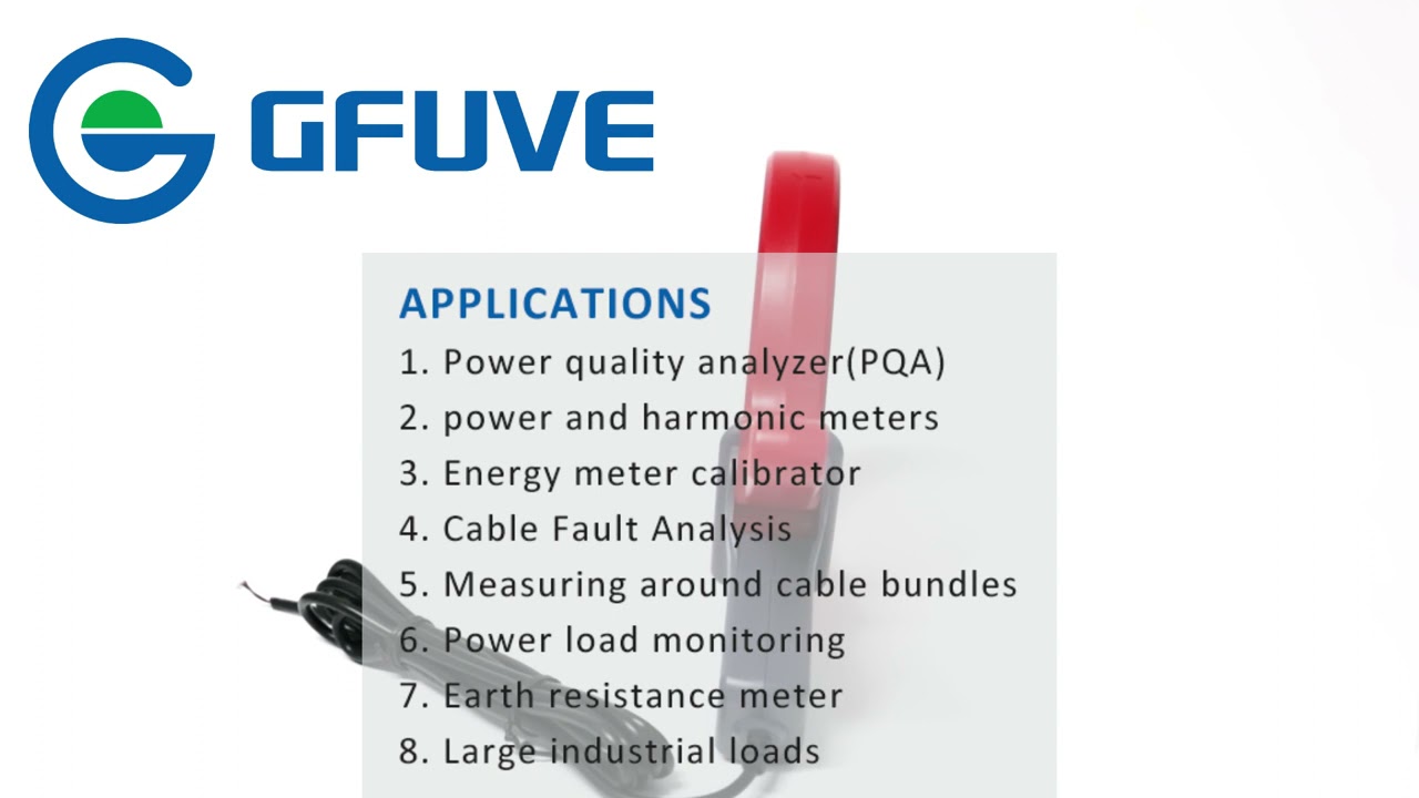 S120 GFUVE 20K HZ BANDWIDTH 2000A CABLE FAULT ANALYSIS CLAMP ON CURRENT TRANSFORMER - MADE IN CHINA