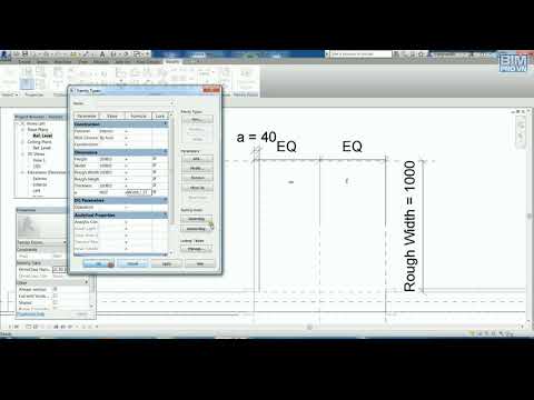 BÀI 7.3 REVIT ARC CHẾ FAMILY CỬA 1 CÁNH