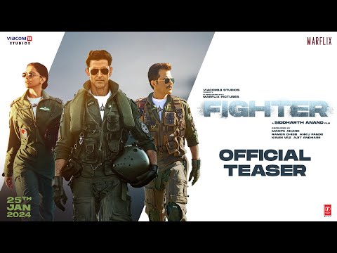 Fighter - Teaser | Hrithik Roshan | Deepika Padukone | Anil Kapoor | Siddharth Anand | 25 Jan 2024