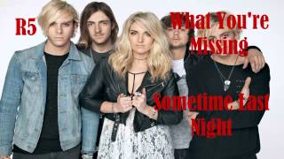 R5 - What You're Missing (Audio)