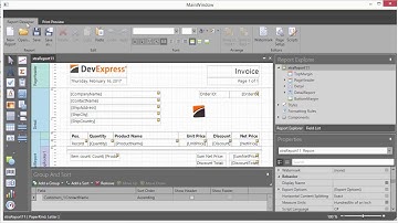 Reporting: WPF End-User Report Designer