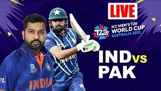 ? LIVE - Pakistan VS India | T20 World Cup 2022 | Pak India Takra