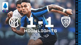 INTER 1-1 CAGLIARI | HIGHLIGHTS | Lautaro and Nainggolan get the goals ⚫🔵