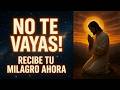 DIOS TE DICE HOY: ¡URGENTE! No Llores Más… Tu Milagro Llega Esta Noche ✨