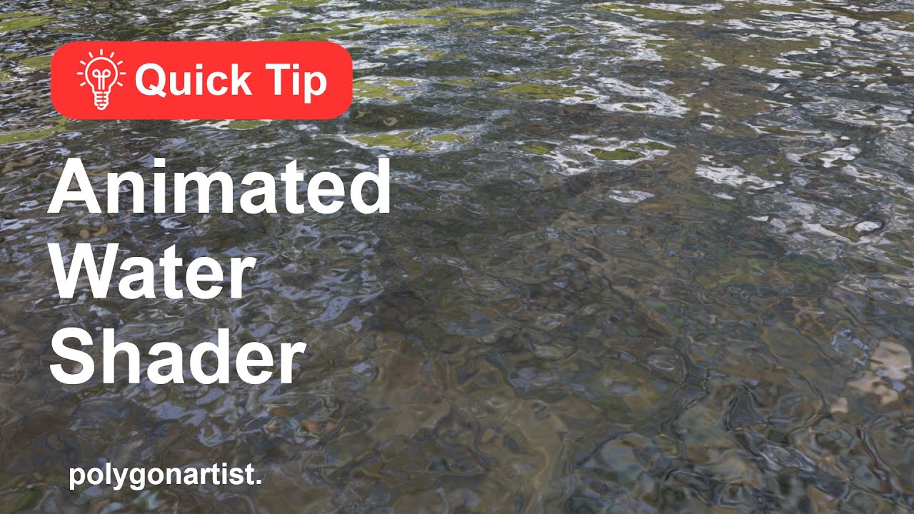 Blender Quick Tip: Realtime Animated Shader In Blender - YouTube