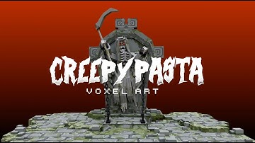 CREEPYPASTA | Voxel art | The Sandbox Game | voxEdit