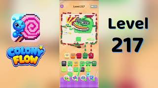 Colony Flow Level 217 Walkthrough | Full Gameplay | Solutionguruji