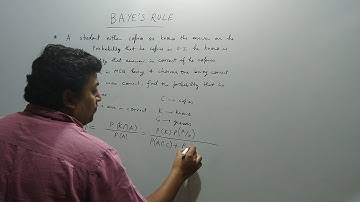 PROBABILITY - Important numerical on Baye