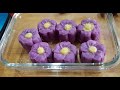 紫薯橙薯冰皮红豆沙月餅Purple &amp; Orange Sweet Potato SnowSkin Mooncakes