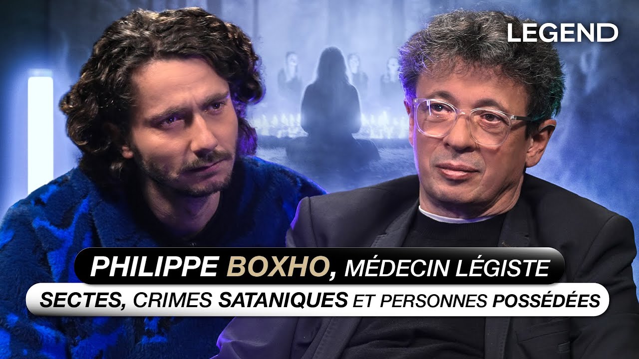 PHILIPPE BOXHO, MÉDECIN LÉGISTE : SECTES, CRIMES SATANIQUES ET PERSONNES POSSÉDÉES (Charles Manson…)
