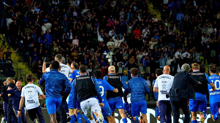 26 maggio 2024, Empoli-Roma 2-1