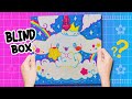 Blind bag paper  cinnamoroll  diy homemade paper blind bag  tutorial how to make blind bag paper