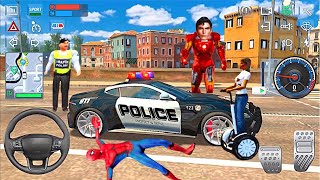 경찰관 자동차 운전 모험 불가능한 로드블록 미션 - Police Sim 2022 재미있는 게임 플레이 ios screenshot 4