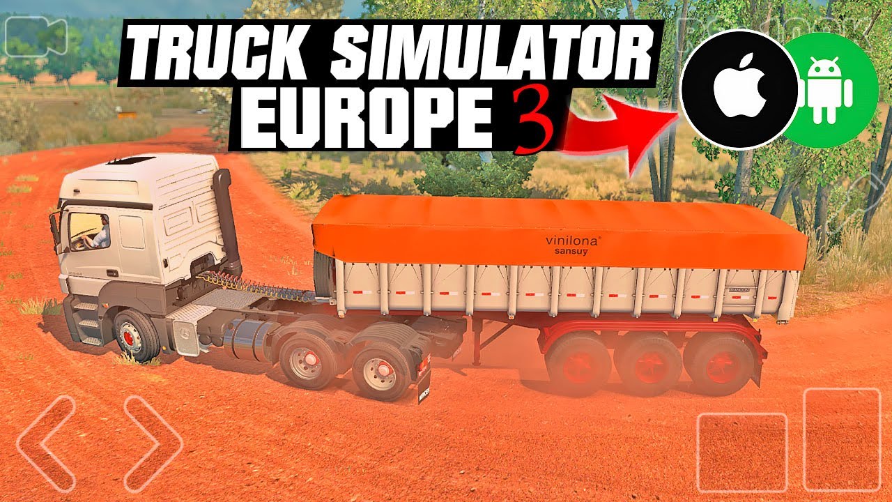 EM TESTES! Truck Simulator Europe 3 - Novo Jogo de Caminhões ULTRA