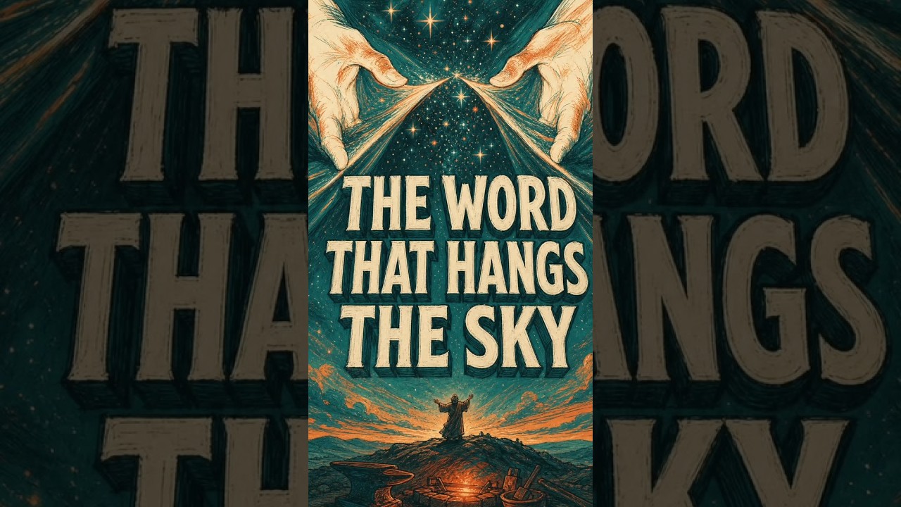 Tevuna: The Hebrew Word That Holds Up the Heavens