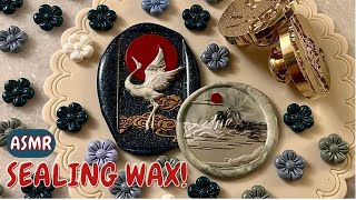 [ASMR] Sealing wax with a traditional Korean feel!🇰🇷