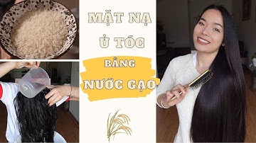 Tóc Cực Nhanh Dài, Bóng Mượt/Mặt Nạ Ủ Tóc Nước Vo Gạo/Happi Pham