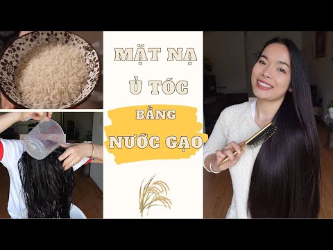 Video Tóc Cực Nhanh Dài, Bóng Mượt/Mặt Nạ Ủ Tóc Nước Vo... - youtube