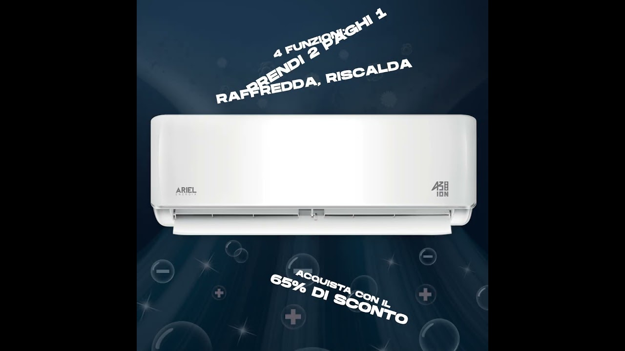 Ariel Energia - Offerta Climatizzatori al -65% di Sconto