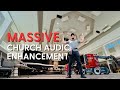 Church acoustic treatment overhaul diy install with primacoustic panels