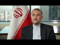 Iran Foreign Minister on Risks of Israel-Hamas War