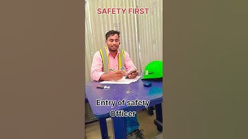 Entry of safety officer#viral video@youtube viral video#trending YouTube video #safetyvideo #shorts