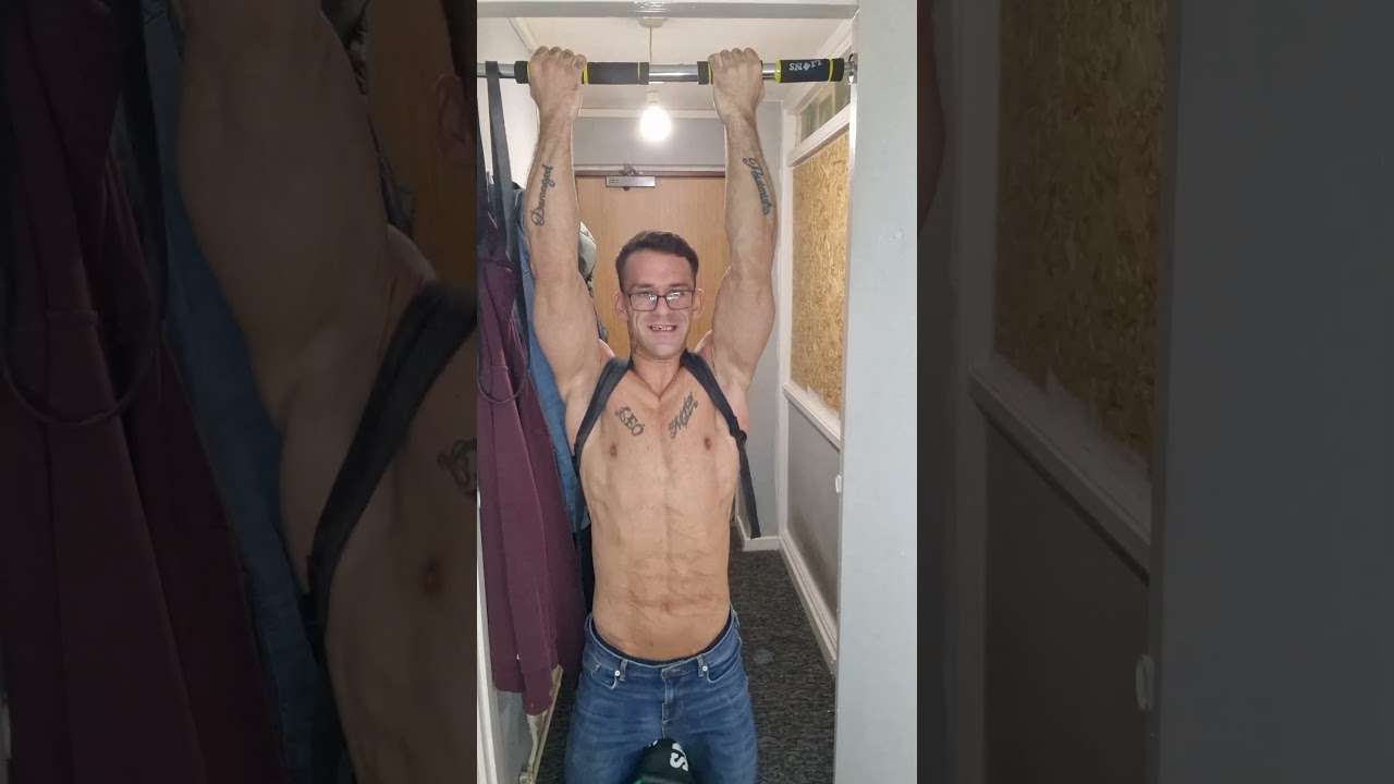 26kg chin up lets do this 