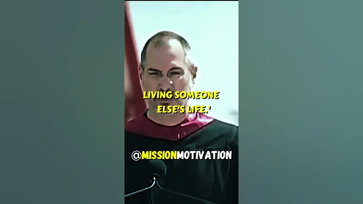 The Best Life Lesson By Steve Jobs | Steve Jobs Motivation | Mission Motivation | #shorts