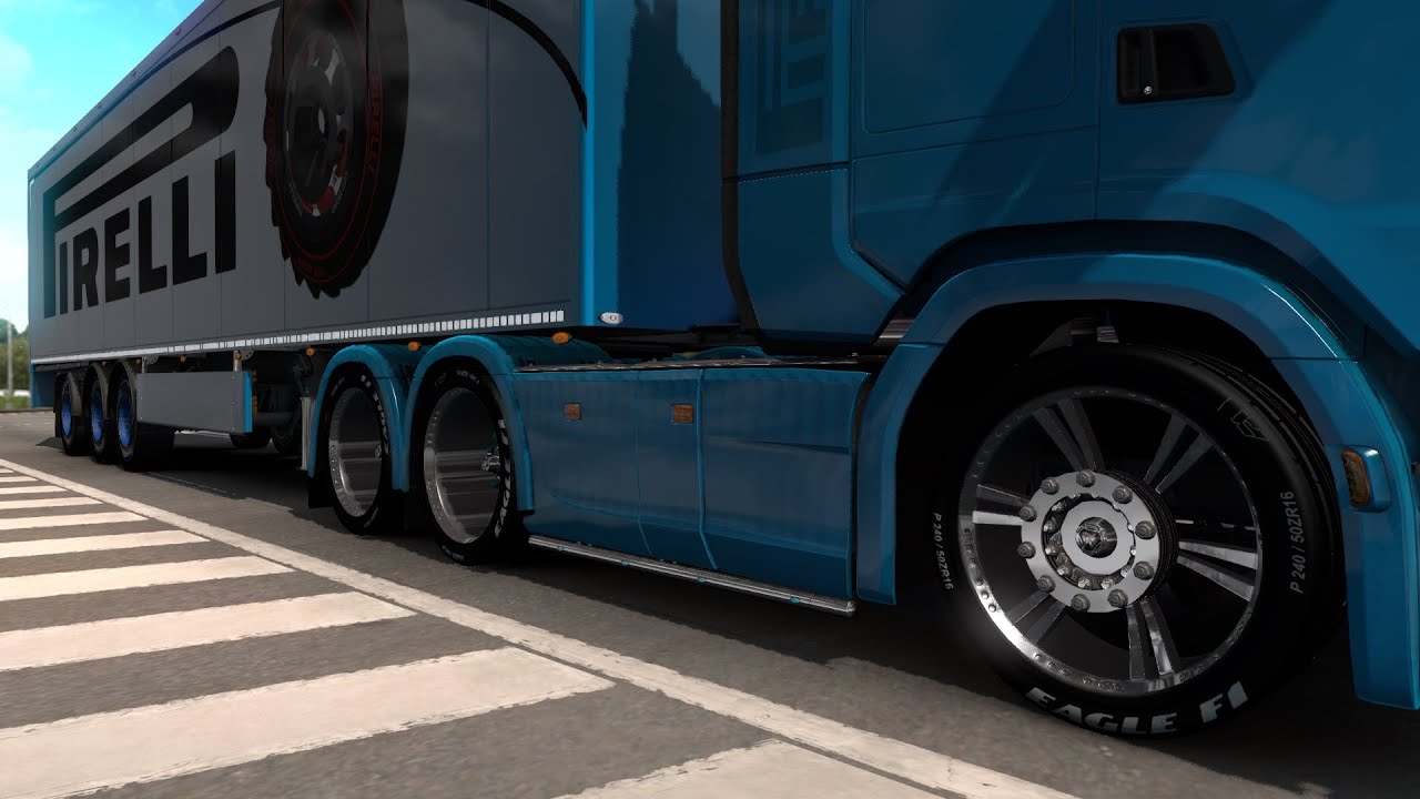 Euro Truck Simulator 2 Coming Soon - From Papa Smurf - Wheel Pack Mod in production 2021