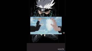 Kakashi see minato in naruto 😈😈 #naruto #kakashi #minato #chidori #rasengan