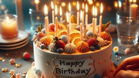 Countdown Music Video For Surprise Birthday | Happy Birthday Song | Gorgeous Cakes For Your Birthday