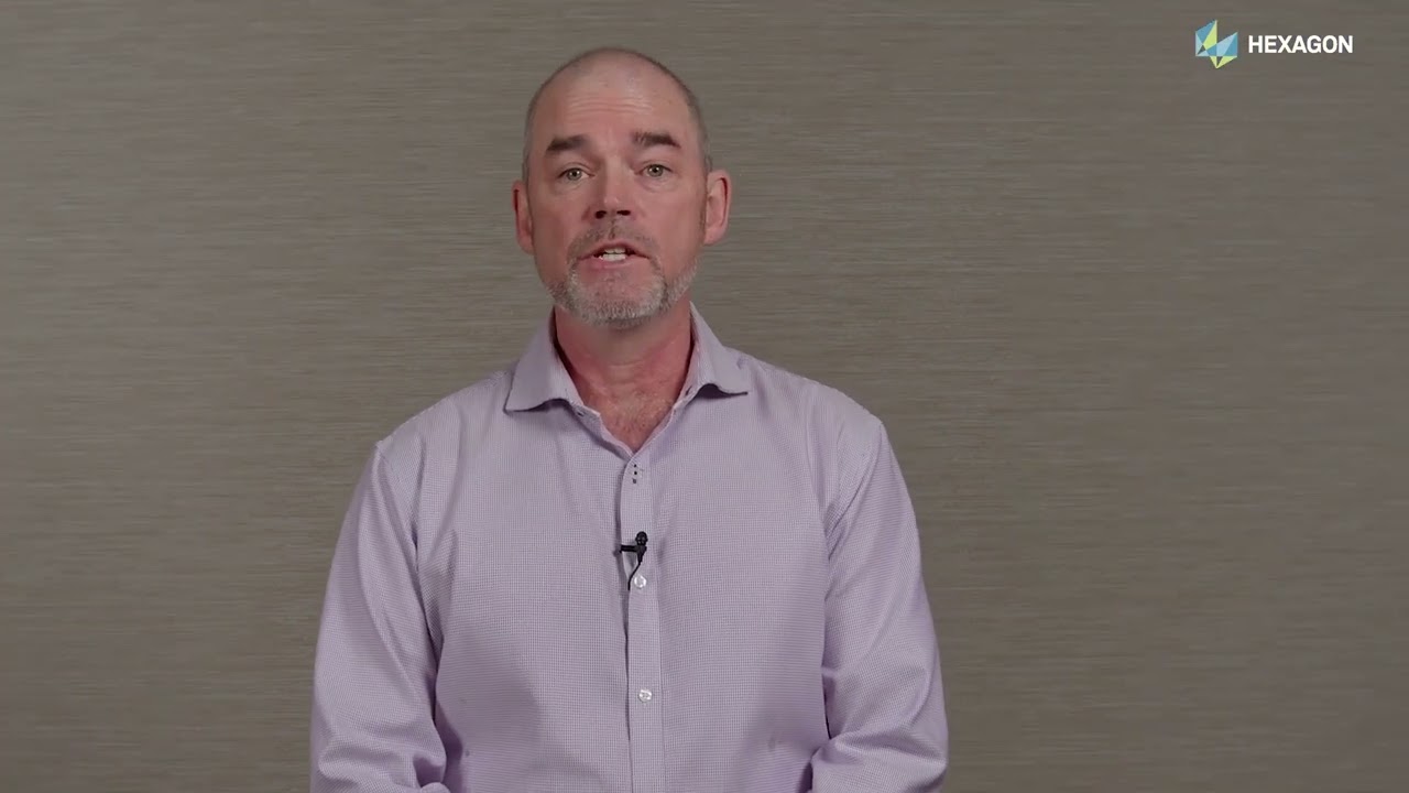 How do Hexagon’s geospatial asset management solutions help companies adapt needs and requirements?