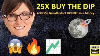 25X STOCK LIKE TESLA!! Cathie Wood's Big Bet on PLTR