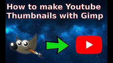 Create Youtube thumbnails using Gimp