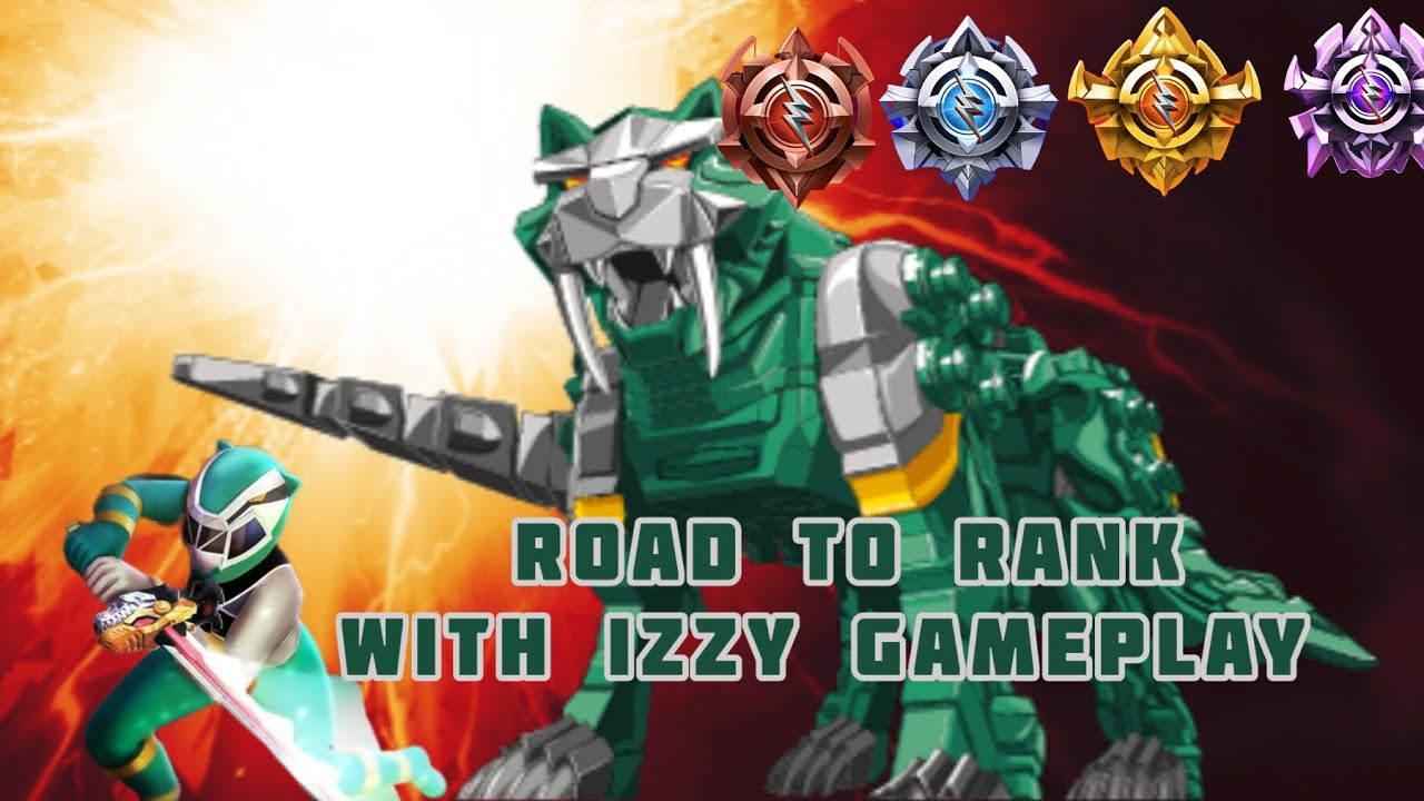 Power Rangers Legacy Wars Road to Rank With Izzy gameplay