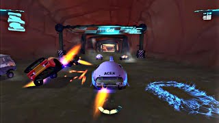 Cars 2: The Video Game | Gunner Acer - Canyon Run | Hard difficulty