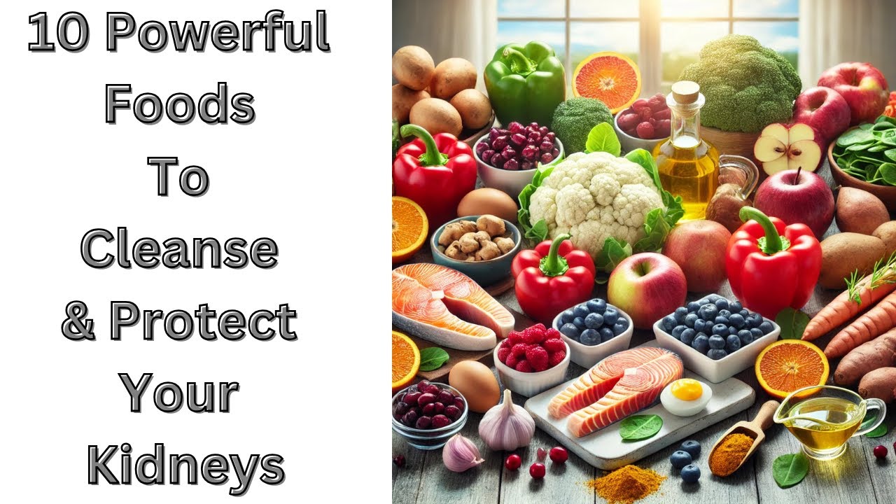10 Powerful Foods to Cleanse & Protect Your Kidneys !! - YouTube