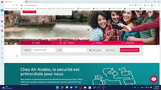 حجز تذكرة العربية للطيران 2023 شرح مبسط ✈️ reservation billet air arabia