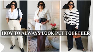 HOW TO ALWAYS LOOK PUT TOGETHER & ELEGANT | Styling tips even in rush - MSBLUE Jewelry