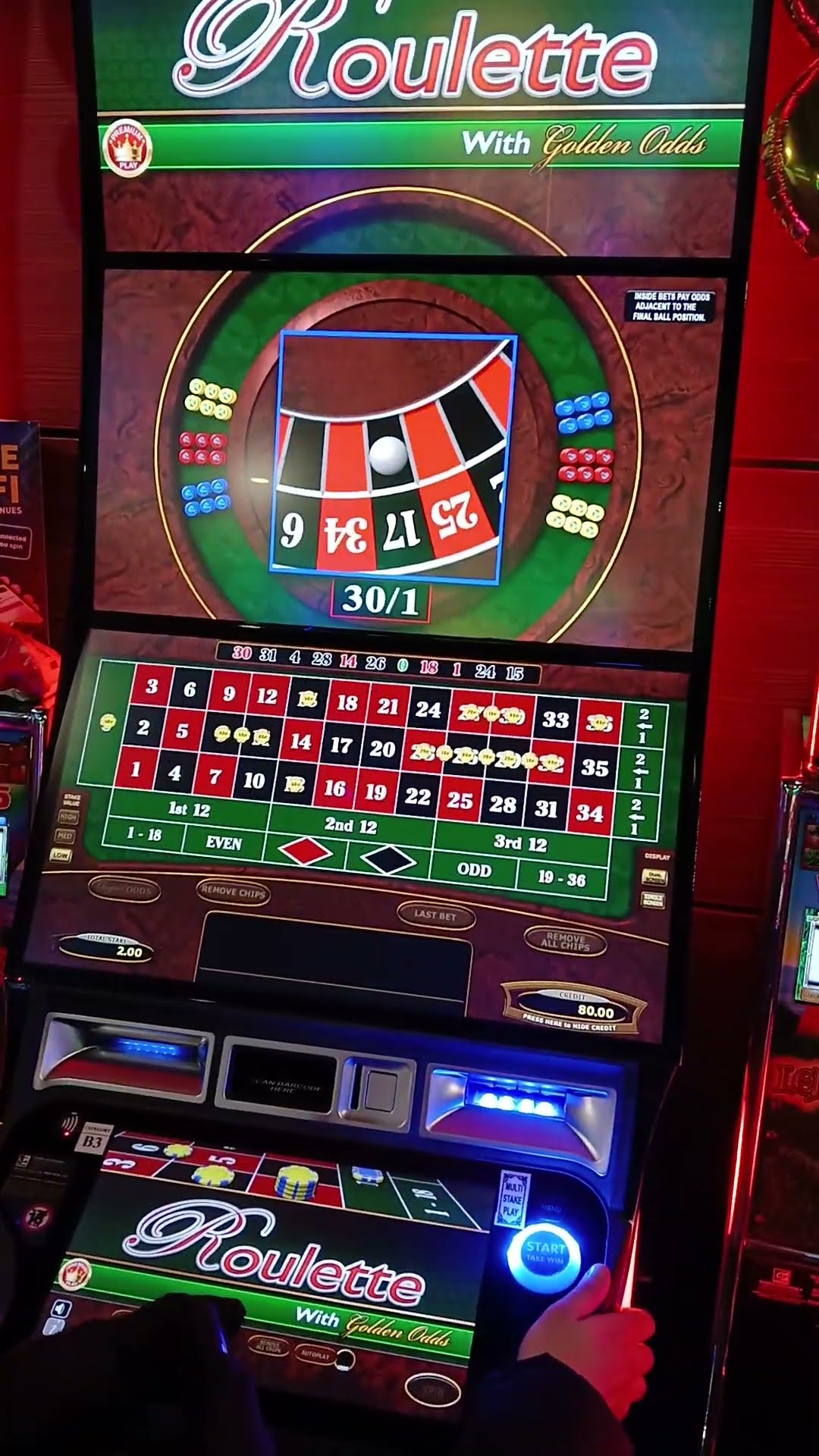 certified 20p Roulette Casino match bonus banner in UK