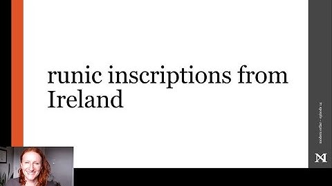 Runes in Viking Age Ireland: Hiberno-Scandinavian Inscriptions (Modern Erilar Episode 14)