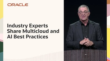 Best Practices and Success Strategies for Navigating Multicloud and AI: Oracle CloudWorld 2024