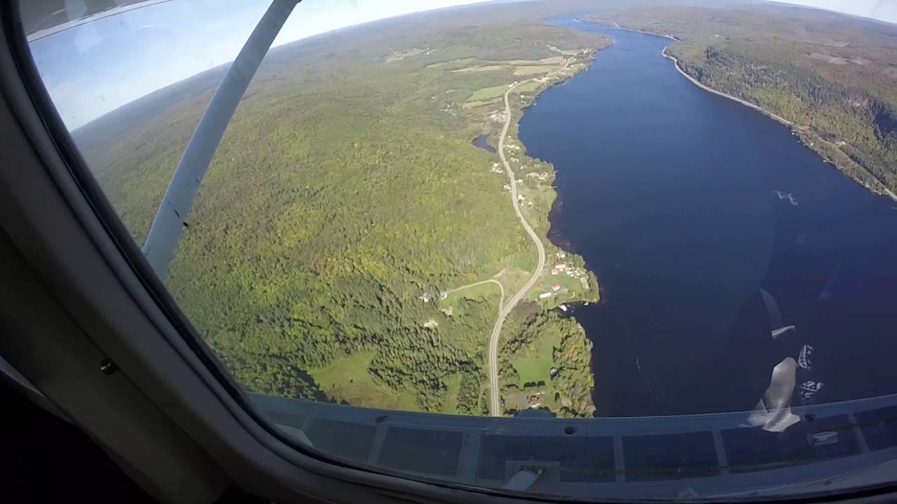 Survol en hydravion du Parc de la Mauricie - Canada 2015