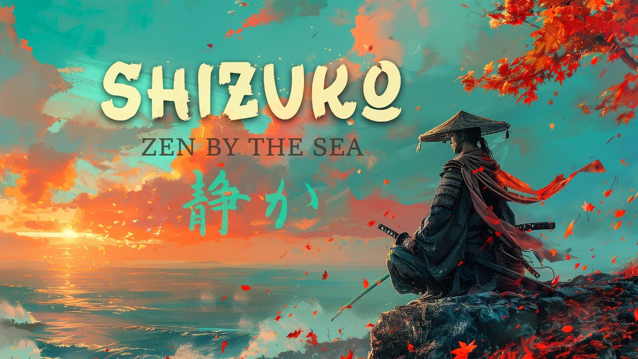 SHIZUKO_ Zen by the Sea 🌊🍁 | Japanese Ambient Soundscape for Meditation & Mindfulness