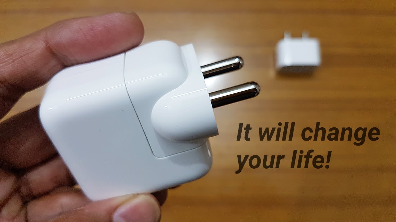 Apple 12W Adapter for iPhones   This fast charger will change your life   Hindi 
