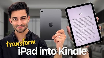 Turn iPad mini into a Kindle! | The ultimate e-reading experience ✨
