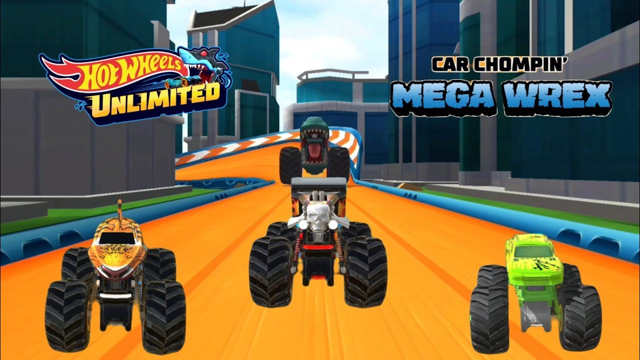 Hot Wheels Unlimited Monster Truck: Lets Race Monster Trucks In Mega Wrex Endless Runner