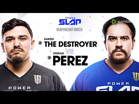 THE DESTROYER vs PEREZ  Power Slap 2 - Main Card